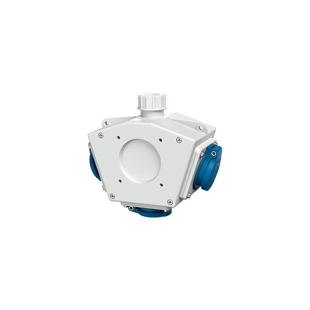 Mennekes Standard DELTA-Box 92798 mit 3 Schuko-Steckdosen 16A... MENNEKES-92798 4015394088240 (Abb. 1)