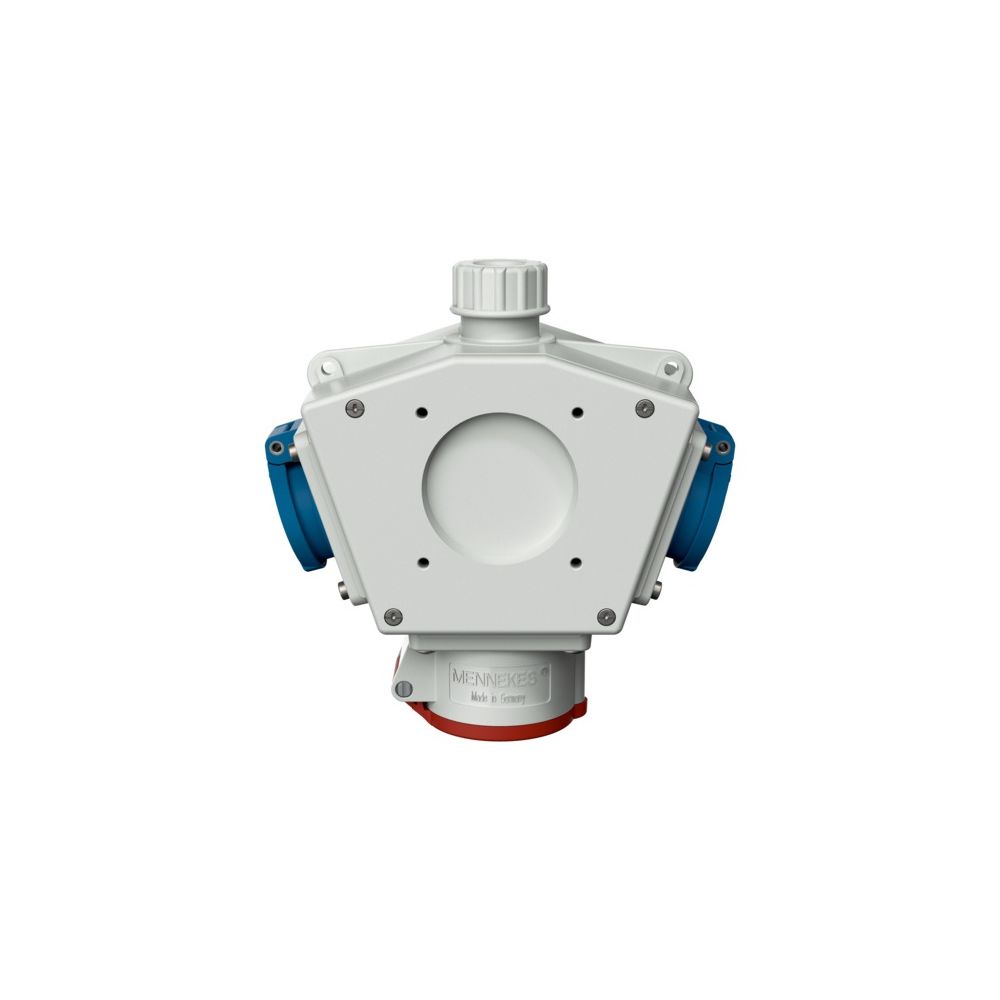 Mennekes STANDARD DELTA-Box 92915 1xCEE-Steckdose 16A5P, 2xSchuko 16A... MENNEKES-92915 4015394088592 (Abb. 2)