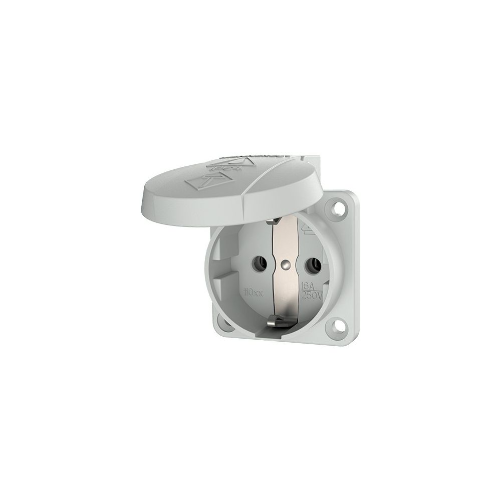 Mennekes 16A2P+E 230V 11030 SCHUKO-Anbau-Steckdose grau... MENNEKES-11030 4015394184614 (Abb. 3)