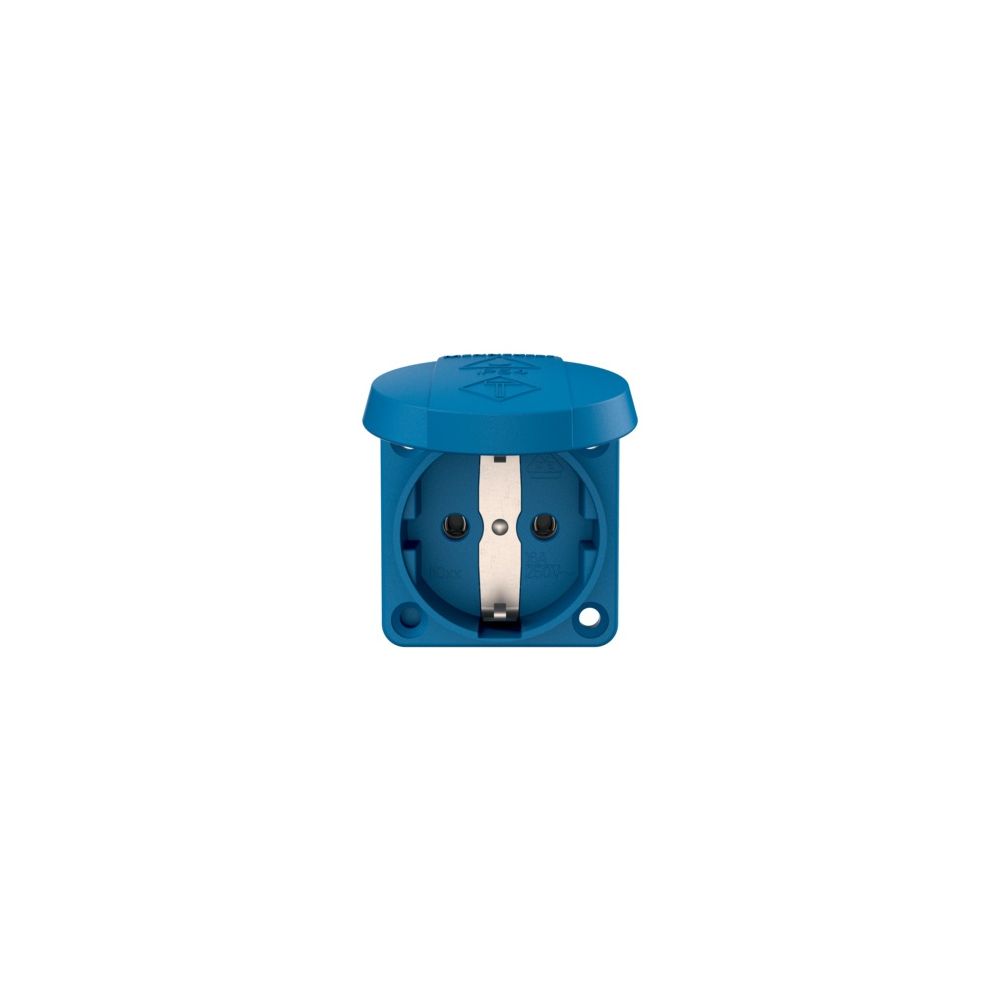 Mennekes 16A2P+E 230V SCHUKO 11031 Anbau-Steckdose blau... MENNEKES-11031 4015394184621 (Abb. 2)