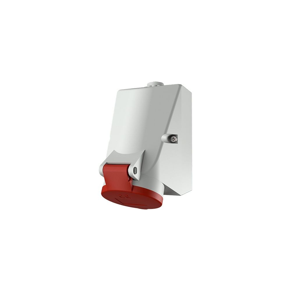 Mennekes 16A5P 6H400V Wanddose 419 TwinCONTACT IP44... MENNEKES-419 4015394206125 (Abb. 3)