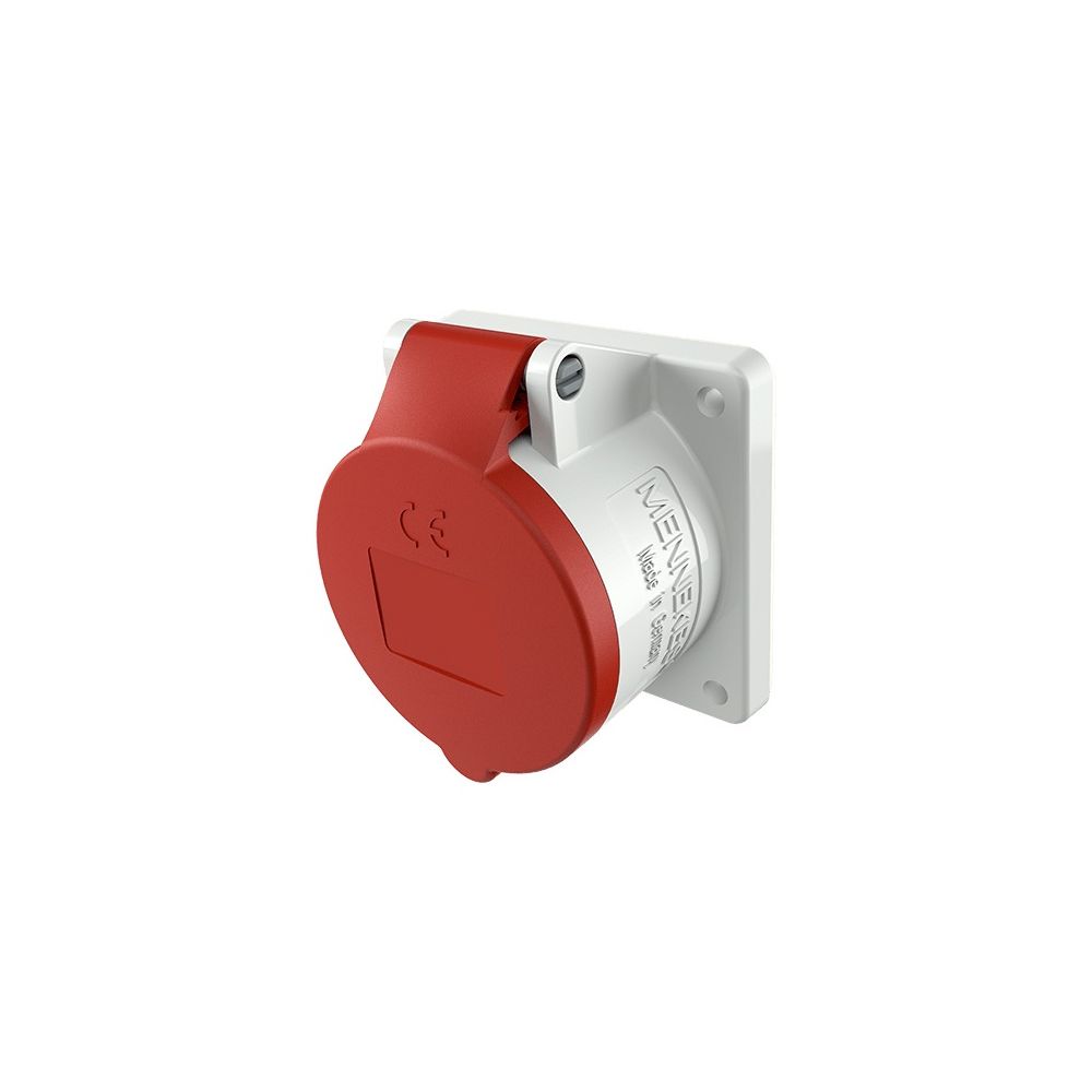 Mennekes 16A5P 6H400V Anbaudose 3385 TwinCONTACT IP44 60x60 gerade... MENNEKES-3385 4015394206156 (Abb. 1)