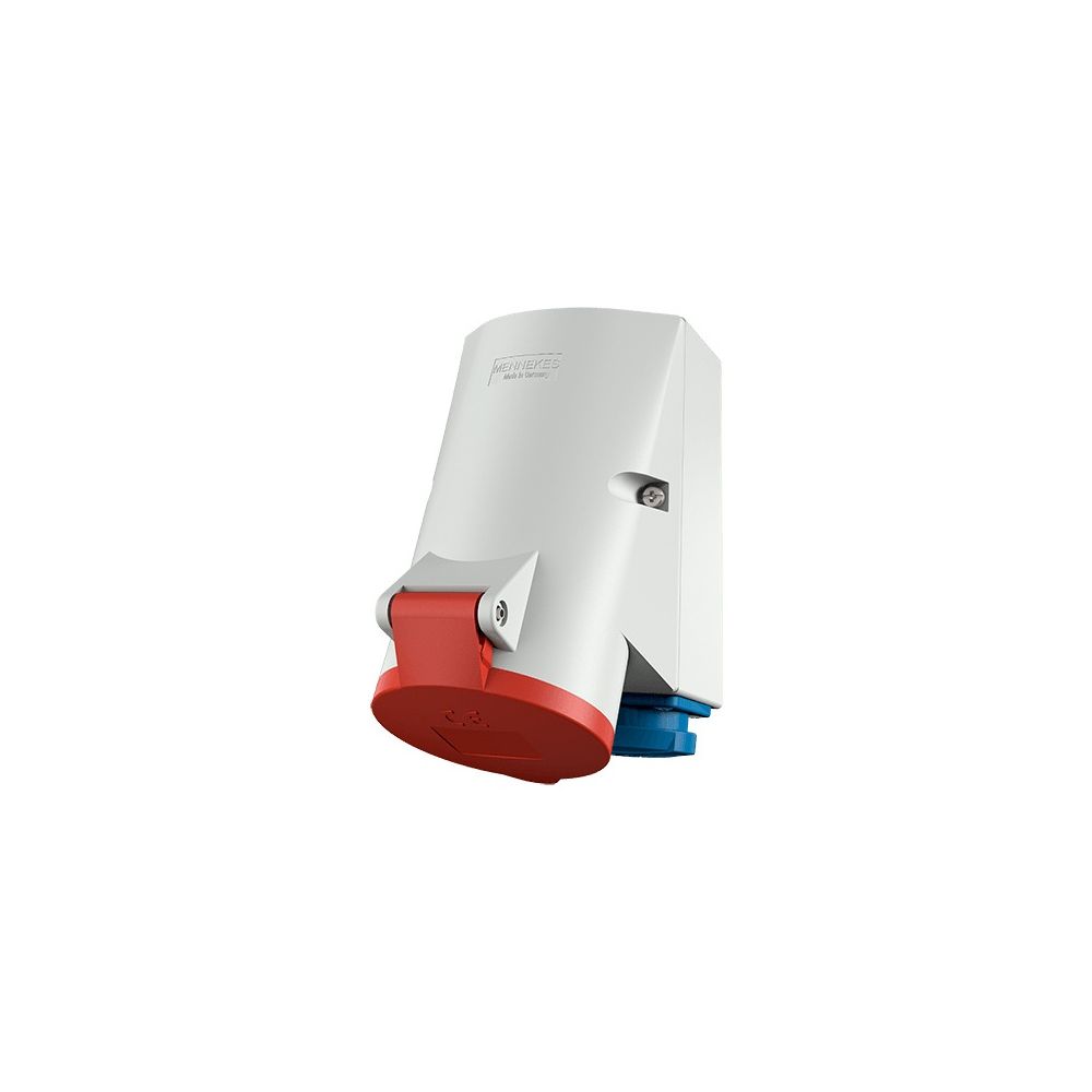 Mennekes 32A5P 6H400V Wanddose IP44 1651 Doppelbox TwinContact... MENNEKES-1651 4015394212232 (Abb. 1)