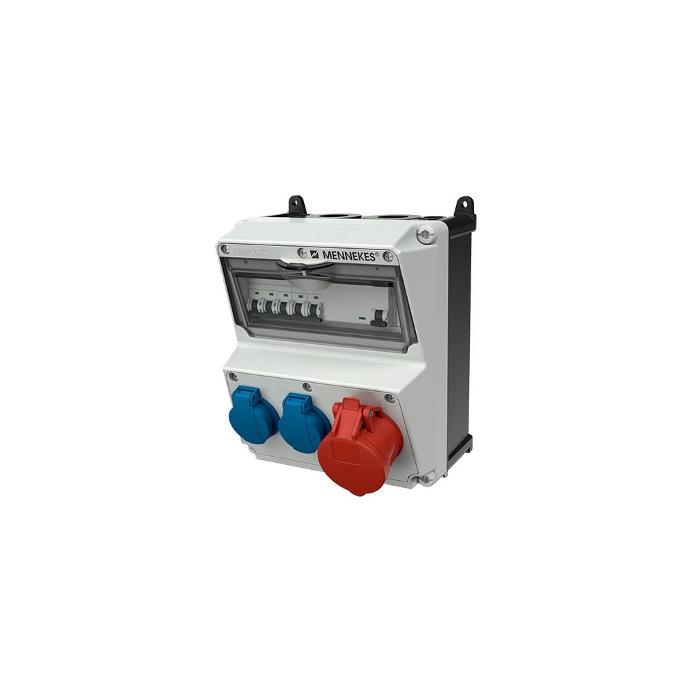 Mennekes Steckdosen-Kombination 920009 AMAXX 1xCEE 2xSchuko 1FI 1LS 2LS... MENNEKES-920009 4015394223078 (Abb. 2)