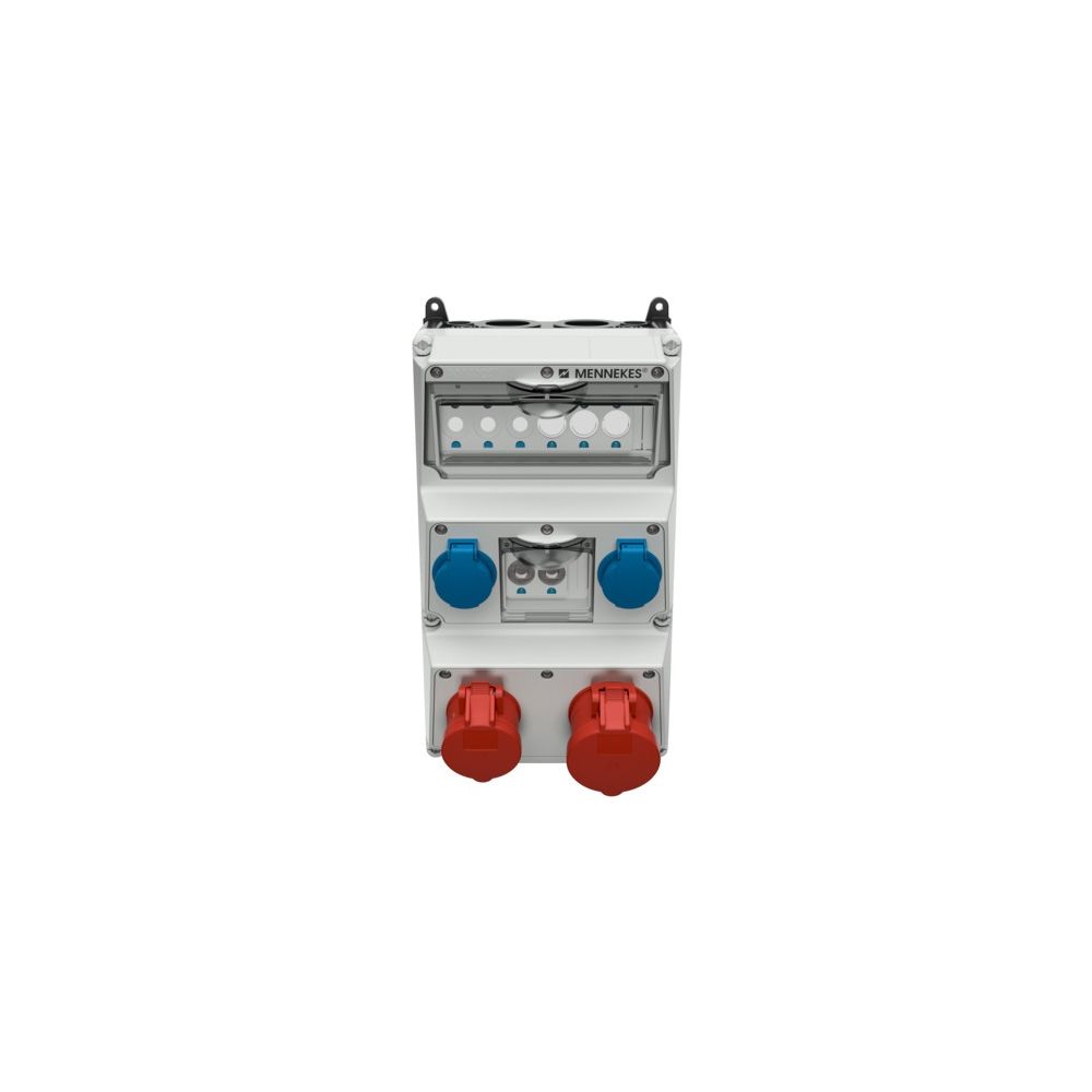 Mennekes Steckdosen-Kombination 930009 AMAXX 2xCEE16A/32A 5P 2xSchuko... MENNEKES-930009 4015394223375 (Abb. 4)
