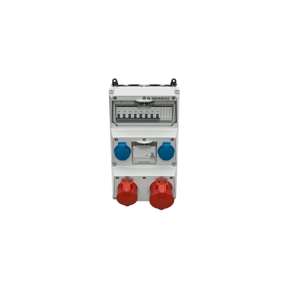 Mennekes Steckdosen-Kombination 930013 AMAXX 2CEE 32A/16A 5P 2xSchuko... MENNEKES-930013 4015394223412 (Abb. 4)