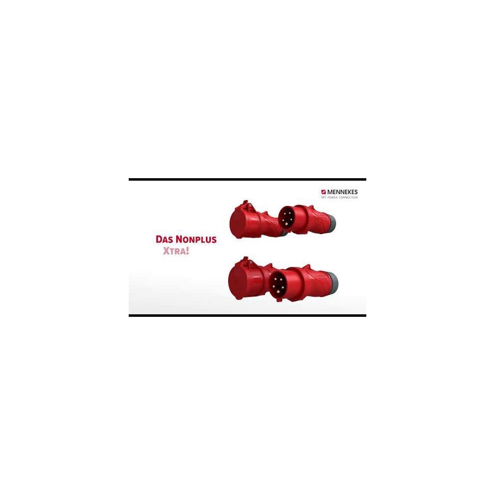 Mennekes CEE Stecker Xtra S 16A 3p 13521 6h 230V IP54... MENNEKES-13521 4015394293804 (Abb. 2)