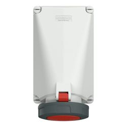 Mennekes 125A5P 6H400V Wanddose IP67 143 **... MENNEKES-143 4015394000730 (Abb. 1)