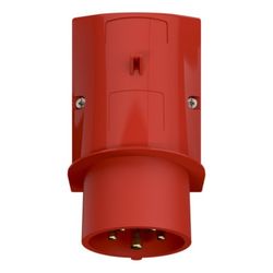 Mennekes 16A5P Wandgerätestecker 342 IP44 6H 400V 16A 5 polig... MENNEKES-342 4015394002468 (Abb. 1)