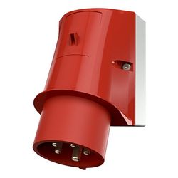 Mennekes 16A5P Wandgerätestecker 342 IP44 6H 400V 16A 5 polig... MENNEKES-342 4015394002468 (Abb. 1)
