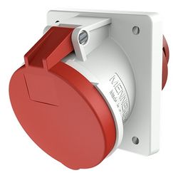 Mennekes 63A5P 6H400V Anbaudose TA 1155A IP44 85x77mm... MENNEKES-1155A 4015394007890 (Abb. 1)