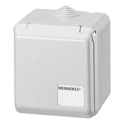 Mennekes 16A5P 6H400V Wanddose 4105 Cepex IP44 elektrograu... MENNEKES-4105 4015394021421 (Abb. 1)