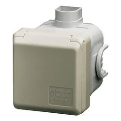 Mennekes 32A5P 6H400V UP-Dose Cepex 4130 IP44 mit Dose perlweiss... MENNEKES-4130 4015394021759 (Abb. 1)
