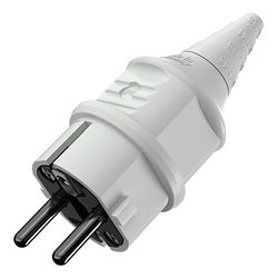 Mennekes 16A2P+E 230V 10749 SCHUKO-STECKER grau... MENNEKES-10749 4015394034780 (Abb. 1)