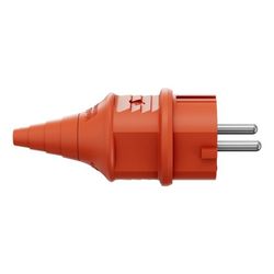 Mennekes 16A2P+E 230V 10837 Schuko-Stecker orange... MENNEKES-10837 4015394035572 (Abb. 1)