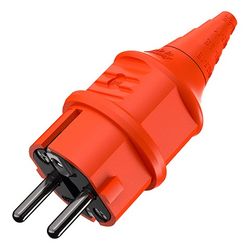 Mennekes 16A2P+E 230V 10837 Schuko-Stecker orange... MENNEKES-10837 4015394035572 (Abb. 1)