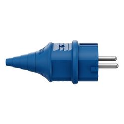 Mennekes 16A2P+E 230V 10838 SCHUKO-STECKER BLAU... MENNEKES-10838 4015394035596 (Abb. 1)
