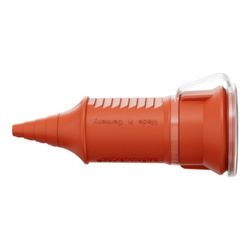 Mennekes 16A2P+E 230V 10842 SCHUKO-Kupplung orange IP44... MENNEKES-10842 4015394035602 (Abb. 1)