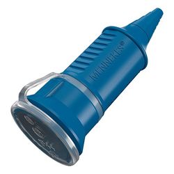 Mennekes 16A2P+E 230V 10843 SCHUKO-Kupplung blau IP44... MENNEKES-10843 4015394035626 (Abb. 1)