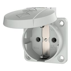 Mennekes 16A2P+E 230V 11030 SCHUKO-Anbau-Steckdose grau... MENNEKES-11030 4015394184614 (Abb. 1)