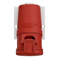 Mennekes 16A5P 6H400V Wanddose 31 TwinCONTACT IP44... MENNEKES-31 4015394202462 (Abb. 1)