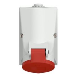 Mennekes 16A5P 6H400V Wanddose 419 TwinCONTACT IP44... MENNEKES-419 4015394206125 (Abb. 1)