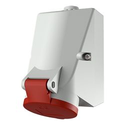 Mennekes 16A5P 6H400V Wanddose 419 TwinCONTACT IP44... MENNEKES-419 4015394206125 (Abb. 1)