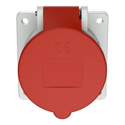 Mennekes 16A5P 6H400V Anbaudose 3385 TwinCONTACT IP44 60x60 gerade... MENNEKES-3385 4015394206156 (Abb. 1)