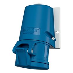 Mennekes 16A3P 6H230V Wanddose 1341 TwinCONTACT IP44... MENNEKES-1341 4015394210061 (Abb. 1)