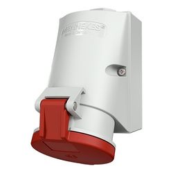 Mennekes 32A5P 6H400V Wanddose 422 TwinCONTACT IP44... MENNEKES-422 4015394214090 (Abb. 1)