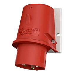 Mennekes 32A5P 6H400V Wandstecker TA 804 IP44... MENNEKES-804 4015394216131 (Abb. 1)