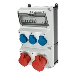 Mennekes Steckdosen-Kombination 930008 AMAXX... MENNEKES-930008 4015394223368 (Abb. 1)