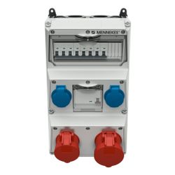 Mennekes Steckdosen-Kombination 930013 AMAXX 2CEE 32A/16A 5P 2xSchuko... MENNEKES-930013 4015394223412 (Abb. 1)