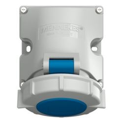 Mennekes Steckdose 9105 16A3P 6h230V Wanddose TwinContact IP67... MENNEKES-9105 4015394271000 (Abb. 1)
