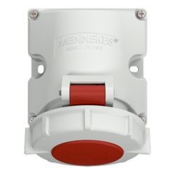 Mennekes Wanddose 16A5P 6H 400V 9142 CEE Aufbau-Steckdose IP67... MENNEKES-9142 4015394271031 (Abb. 1)