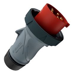 Mennekes Stecker PowerTOP Xtra m. 13629 ErgoCONTACT 32 A 5 p 400V IP67 / IP69... MENNEKES-13629 4015394302452 (Abb. 1)
