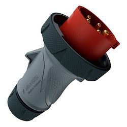 Mennekes Stecker PowerTOP Xtra m. 13624 ErgoCONTACT 16 A 5 p 400V IP67 / IP69... MENNEKES-13624 4015394303145 (Abb. 1)