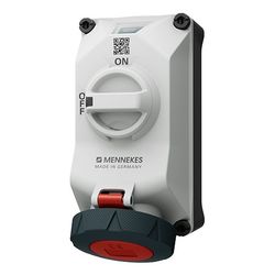 Mennekes Wandsteckdose DUOi R 5714403G 32A4P3h 440V IP69... MENNEKES-5714403G 4015394304548 (Abb. 1)