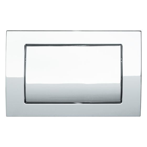 Mepa Cube WC-Betätigungsplatte Start/Stopp, Zinkdruckguss, Glanzchrom, 420748