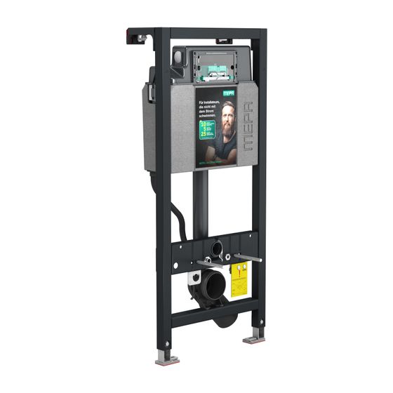 Mepa nextVIT WC-Element UP-Spülkasten Sanicontrol A31, Anschluss Dusche oder WC, Systembauhöhe 1200mm