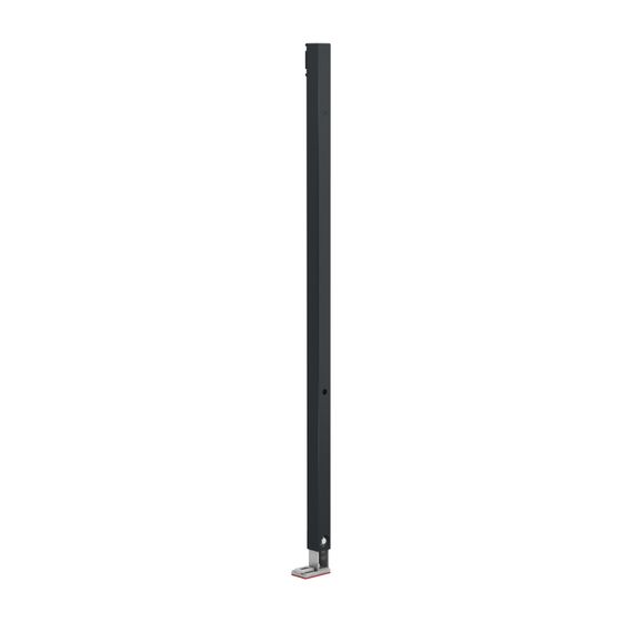 Mepa nextVIT Stütze C-Schiene, Systembauhöhe 1200mm