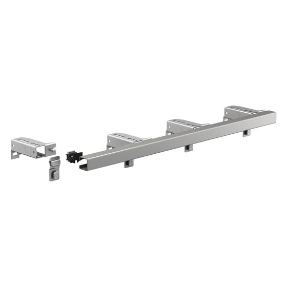 Mepa nextVIT Wandwinkel BF EC, sendzimir-verzinktes C-Profil, Länge 920mm, Bautiefe stufenlos verstellbar 90-240mm