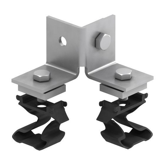 Mepa nextVIT 3D-Verbinder C-Schiene, 10 Stück
