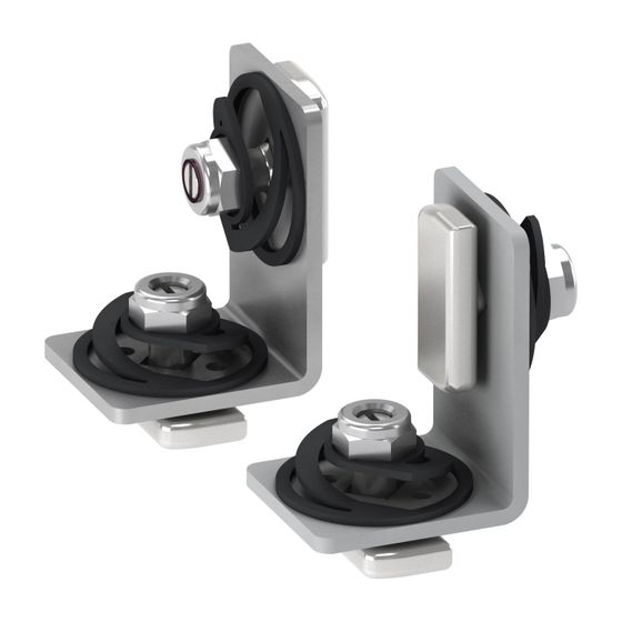 Mepa nextVIT Universalverbinder C-Schiene, EasyConnect, sendzimir-verzinkt