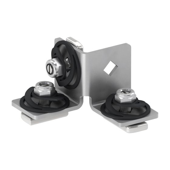 Mepa nextVIT 3D-Verbinder C-Schiene, EasyConnect
