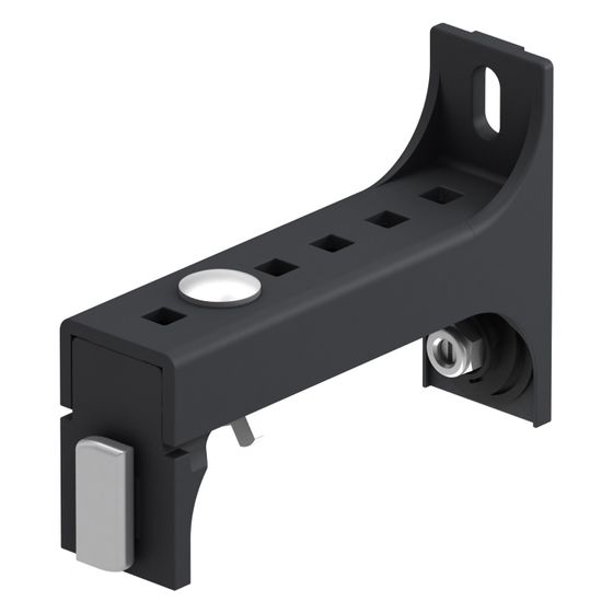 Mepa nextVIT Wandwinkel C-Schiene, EasyConnect, stufenlos verstellbar 110-280mm, Kunststoff, kürzbar, glasfaserverstärkt