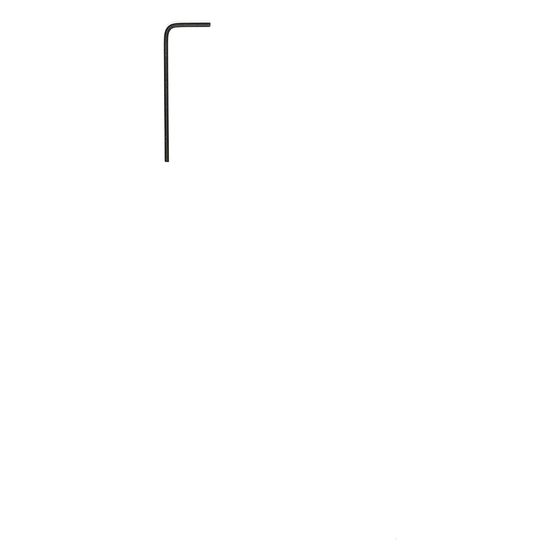 Mepa Innensechskantschlüssel SW 1,5mm, für Sicherungsschraube WC-Betätigungsplatte Orbit EC, vandalensicher, 590765
