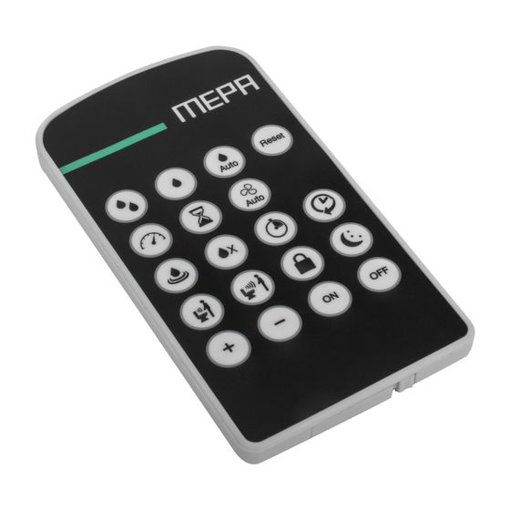 Mepa Sanicontrol Infrarot-Fernbedienung für Zero Lumo, 718036