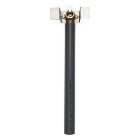 Mepa Urinal-Unterputz-Anschlussrohr DN 32, Länge 340mm, mit Wandscheibe G 1/2