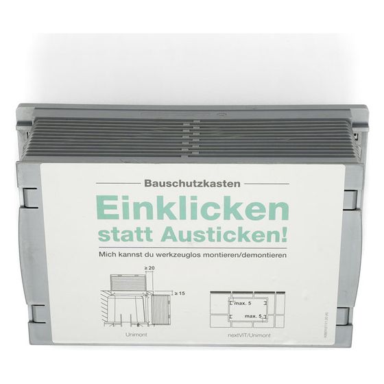 Mepa Bauschutzkasten werkzeuglos für Unterputz-Spülkasten A31 und B31, 590290